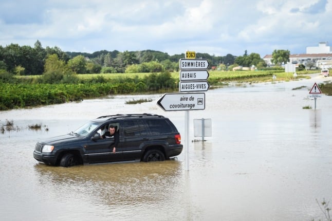 LATEST: Residents in southern France urged to stay home amid more torrential rain and floods