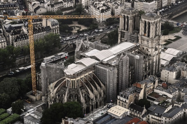 Paris' Notre Dame cathedral was badly damaged in a fire in 2019. Plans to redesign the interior have proved controversial. 