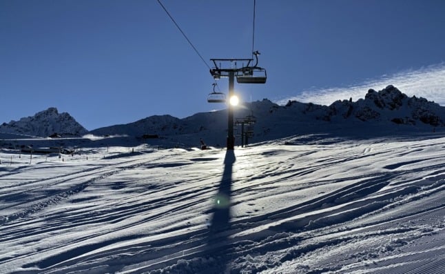 France's Courchevel ski resort.
