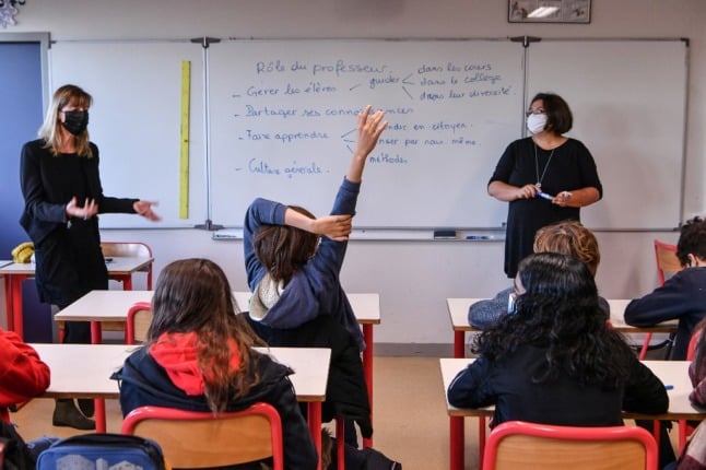 France eases Covid rules for schools as infections soar