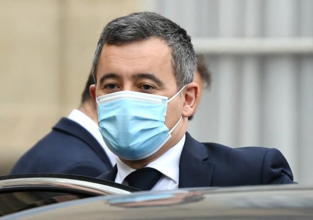France's Interior Minister Gerald Darmanin. Photo by Bertrand GUAY / AFP